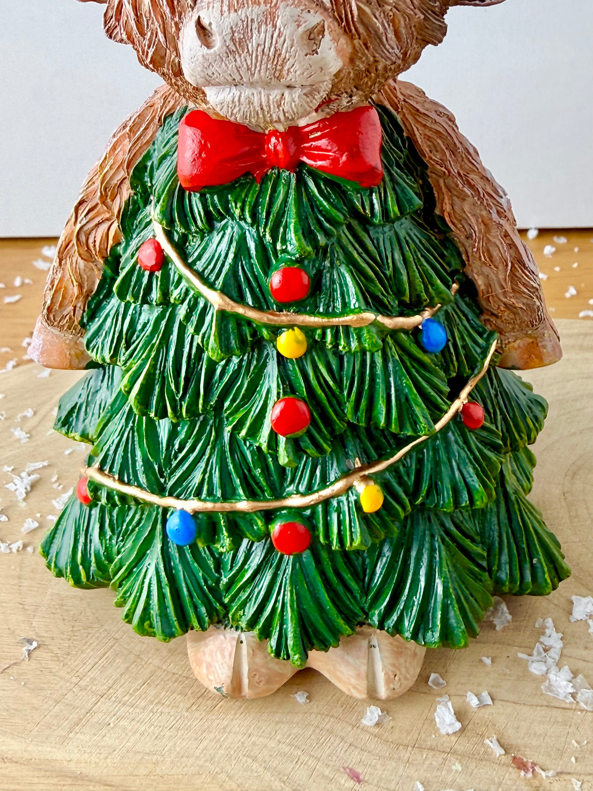 Highland Cow Christmas Tree - 2 Sizes