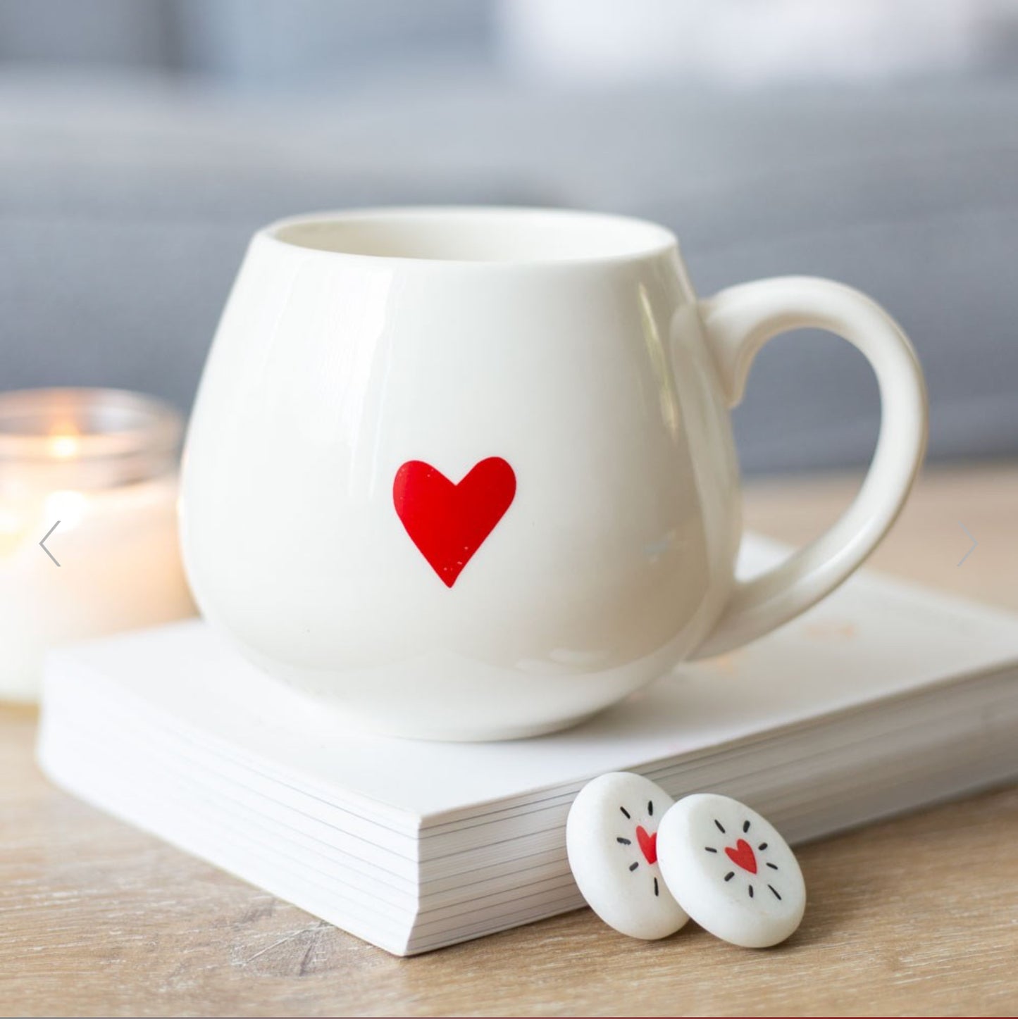 Love Heart Hidden message mug (LAST ONE)