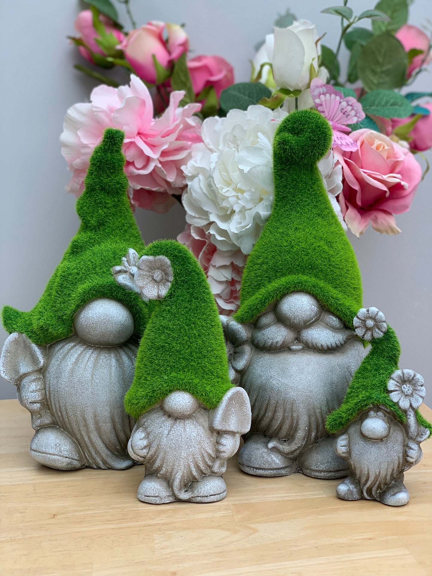 Grassy Gonk with Moustache - Large