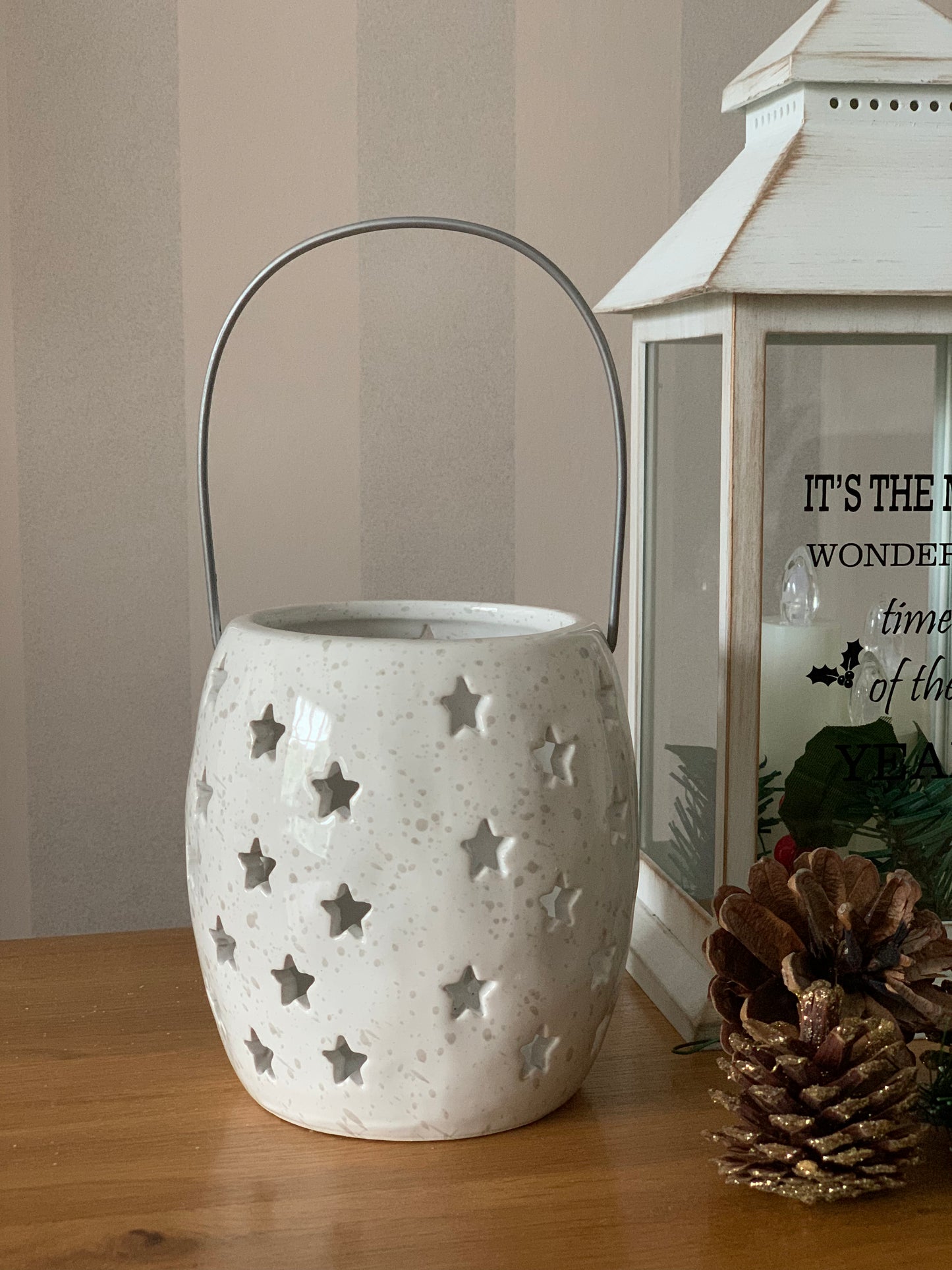 Christmas Sentiment Lantern
