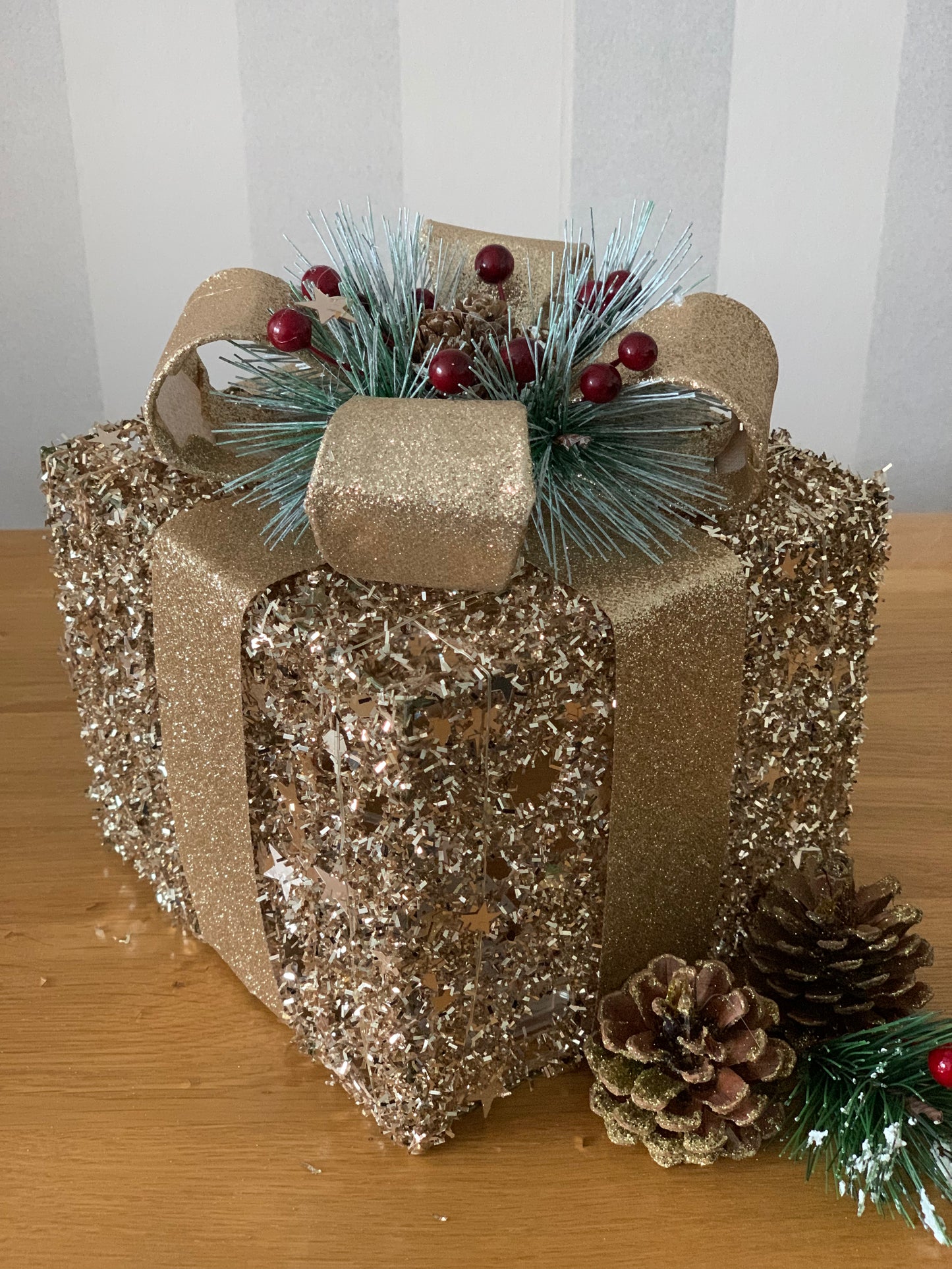 Christmas Parcel Gold