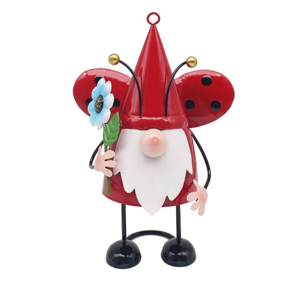 Bright Eyes Metal Medium LadyBird Gnome
