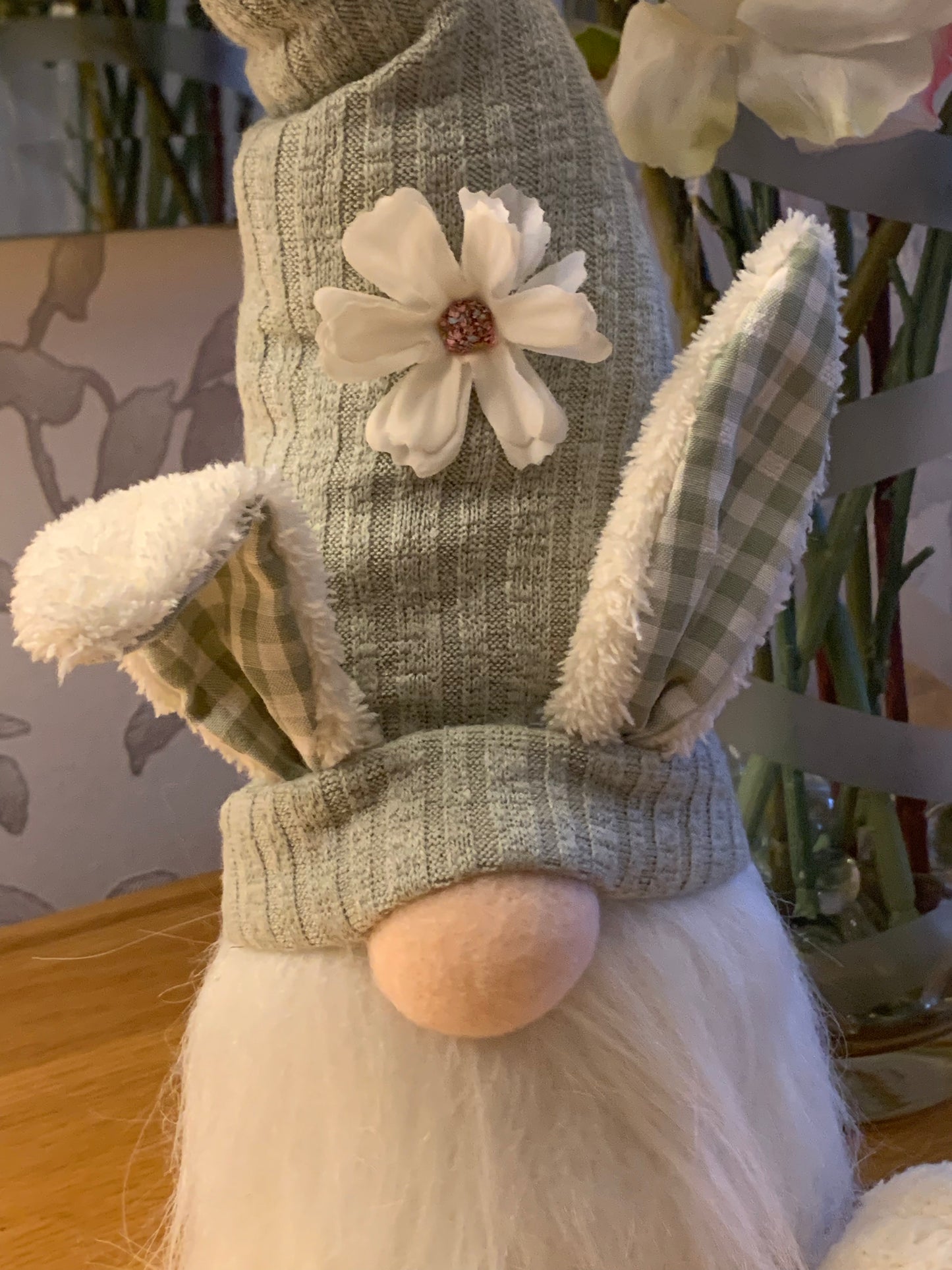 Gingham Daisy Sitting Gonk
