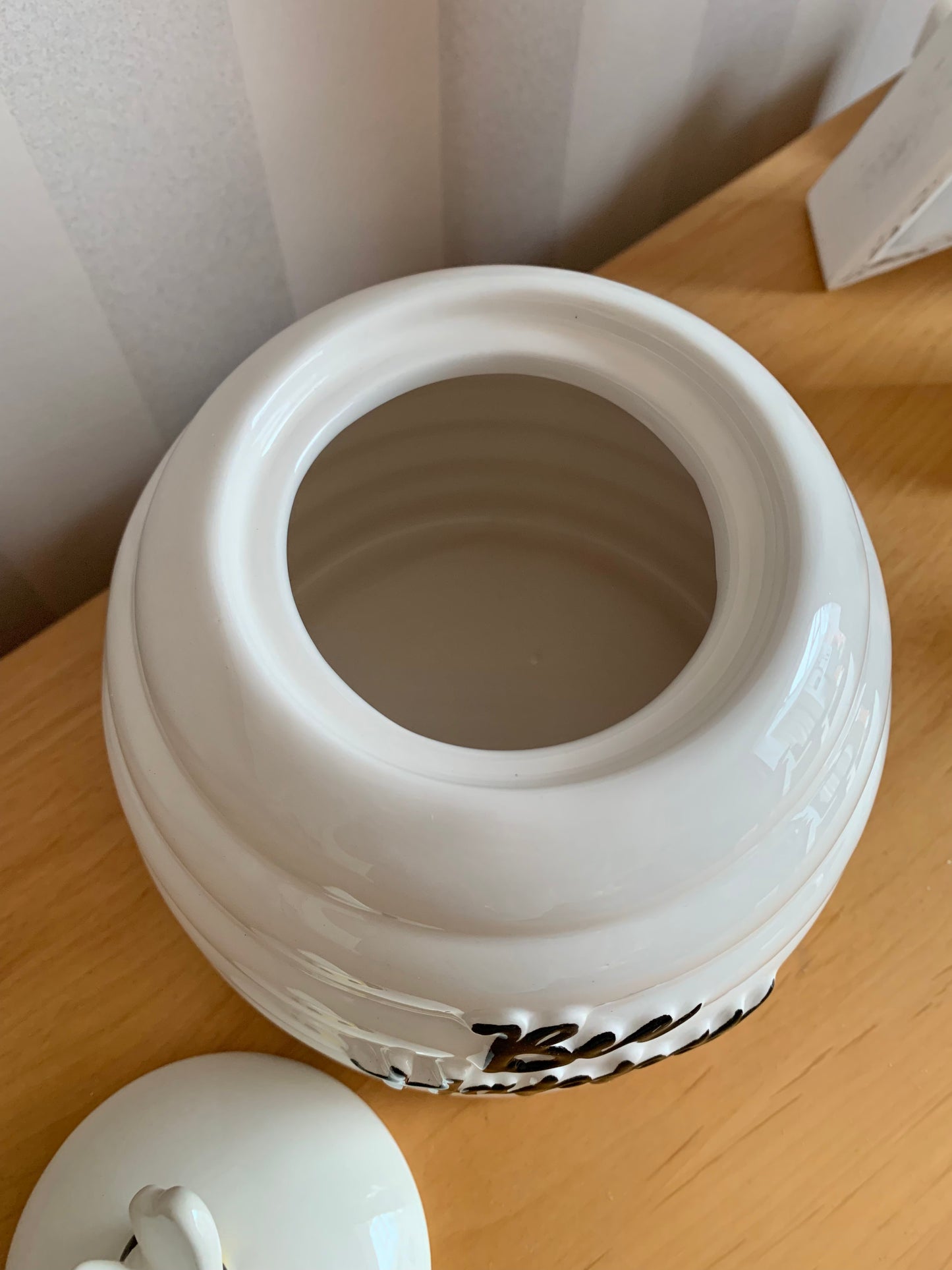 Bee Happy Ceramic Storage Jar (LAST ONE)