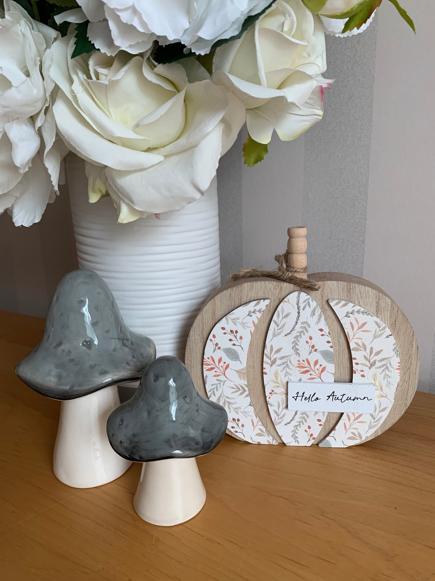 Autumn Pumpkin 3D Floral Block