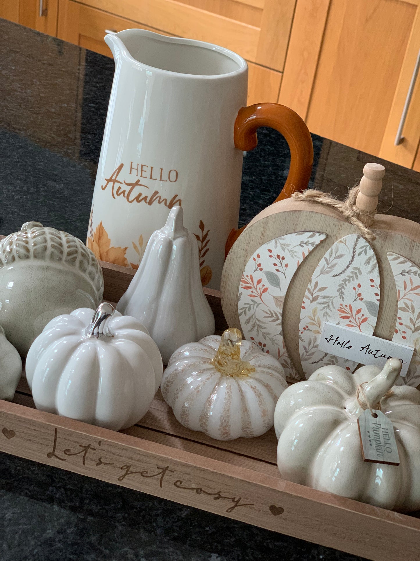 Ceramic Tall Pumpkin