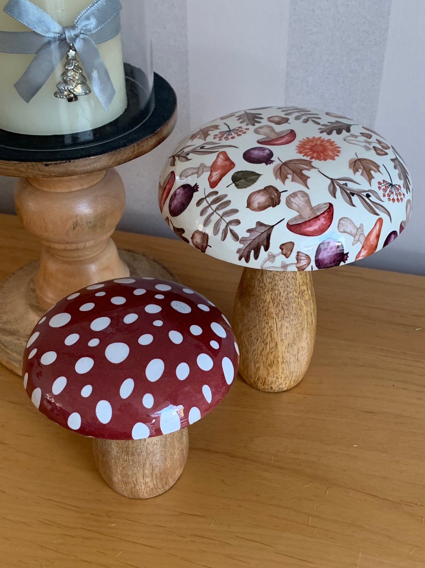 Red Wooden Toadstool (LAST ONE)