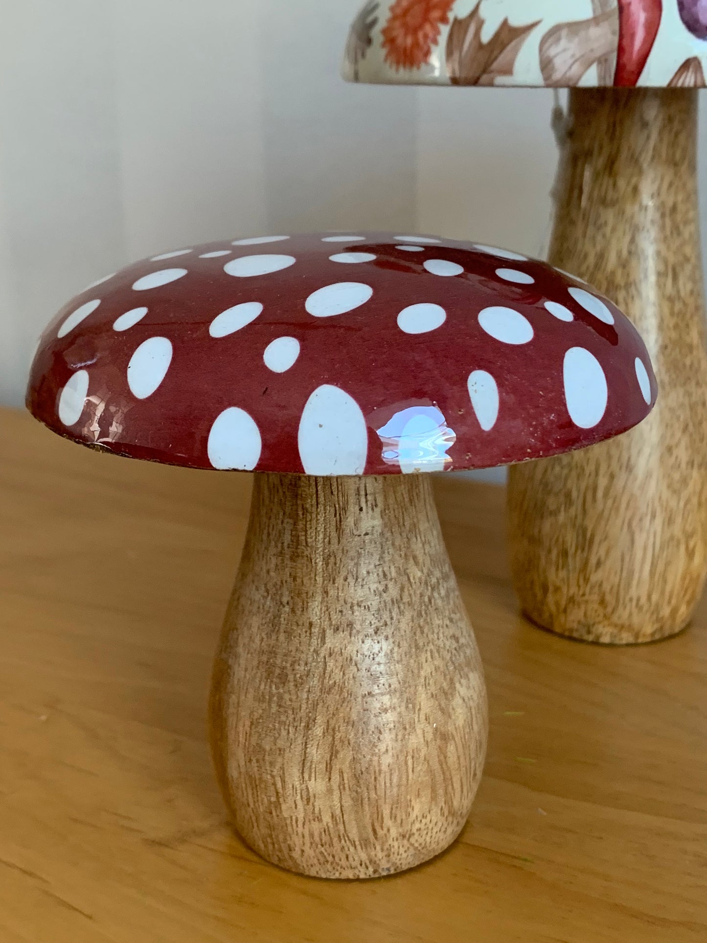 Red Wooden Toadstool (LAST ONE)