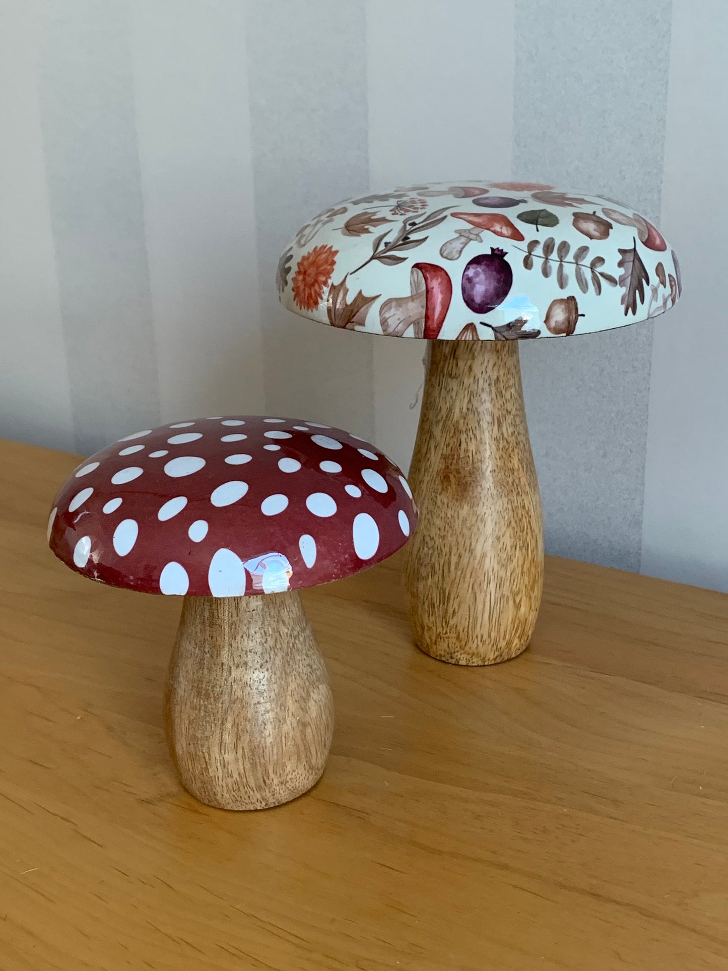 Red Wooden Toadstool (LAST ONE)