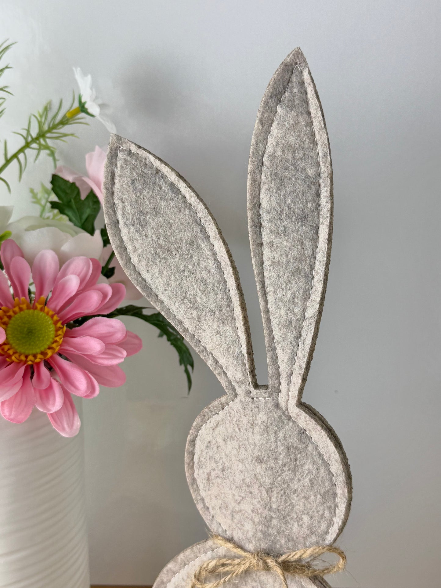 Felt Bunny - small with pom pom tail