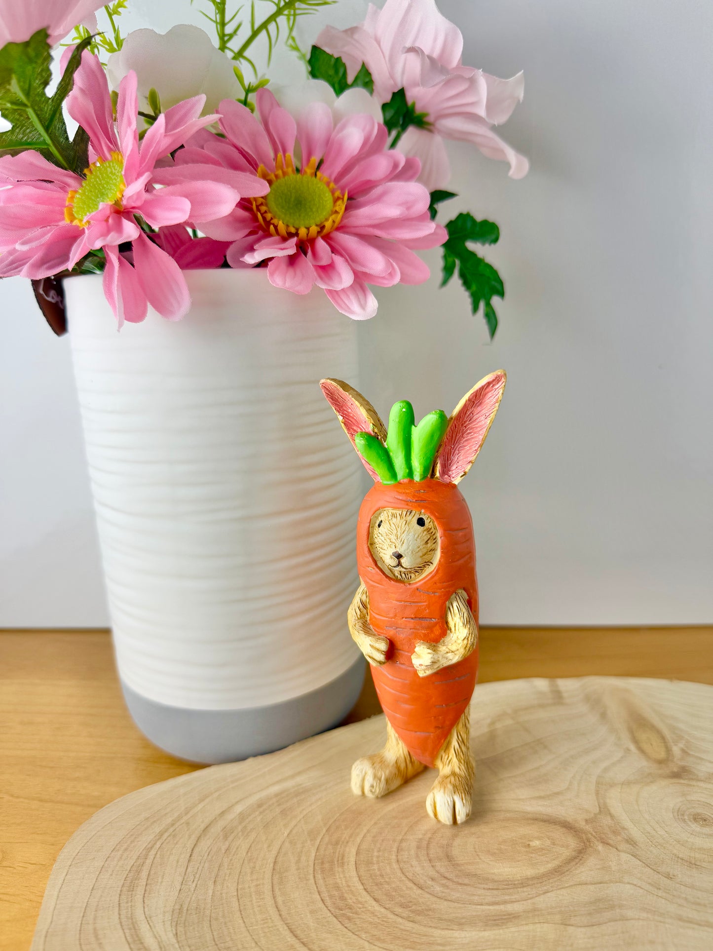 Jasper Rabbit in a carrot costume