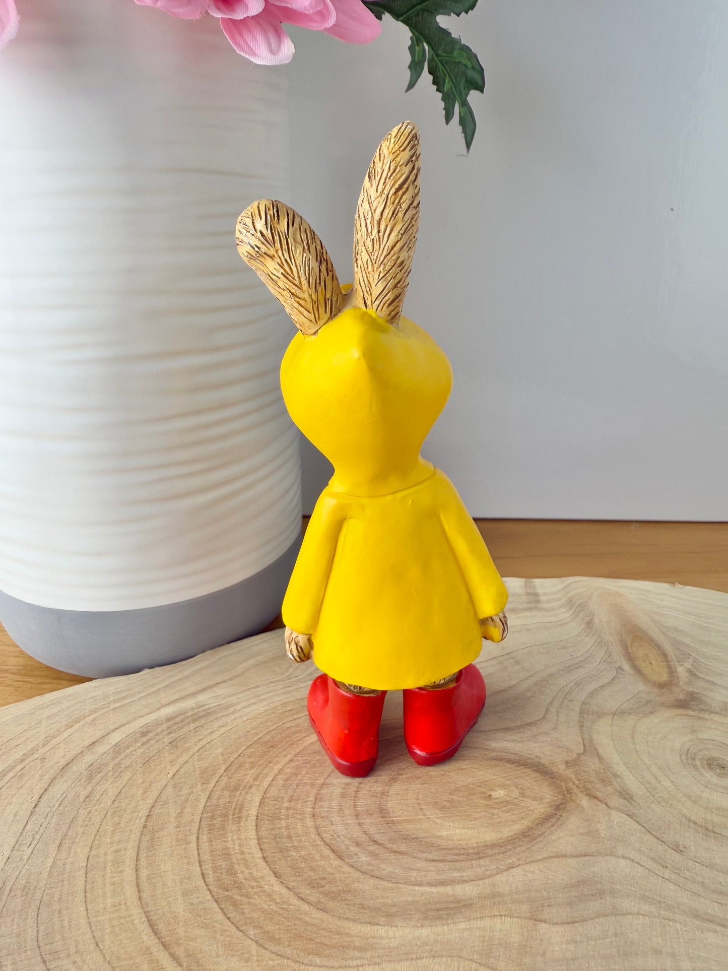 Jasper Rabbit in a raincoat
