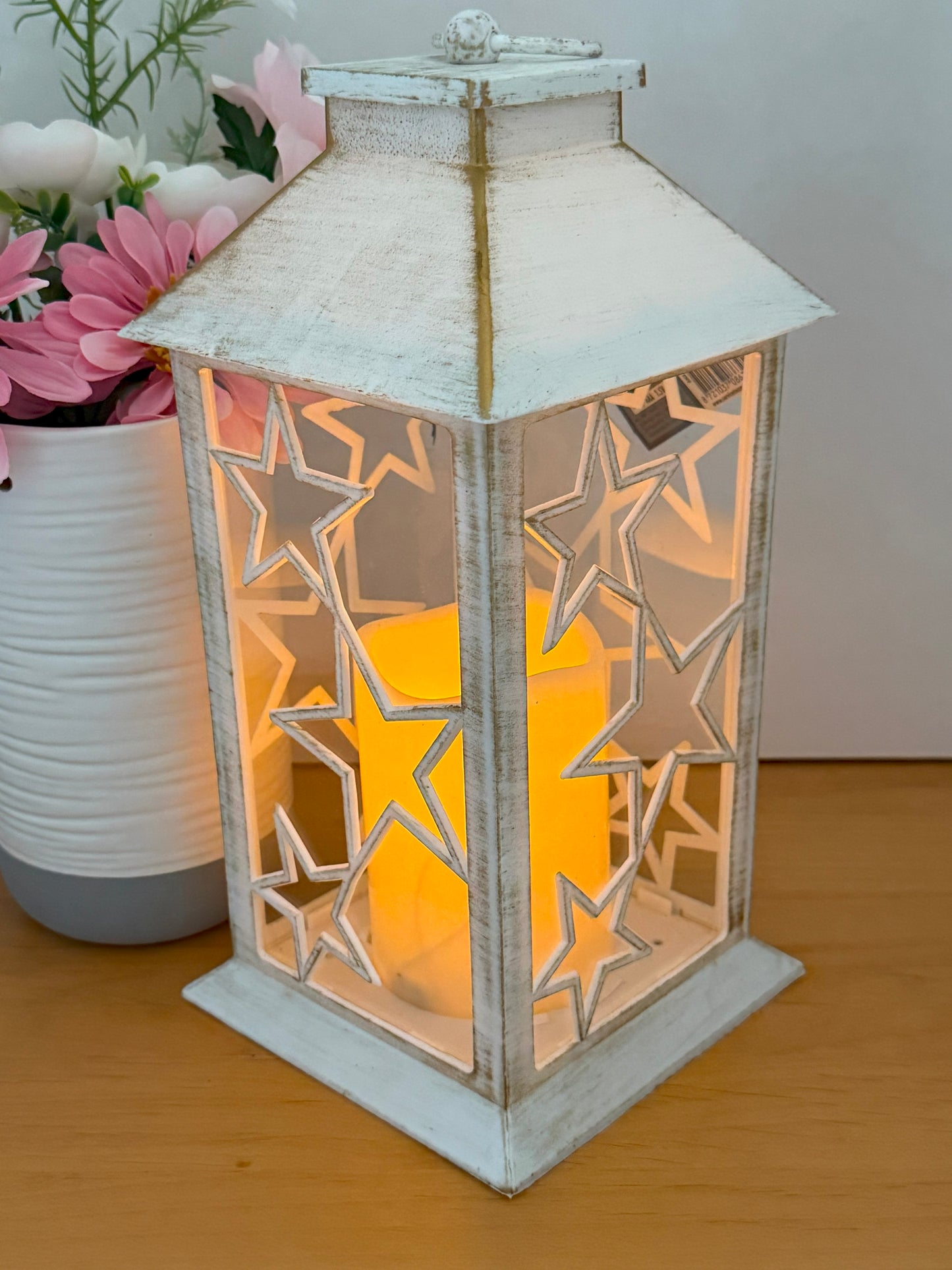 White LED Star Lantern