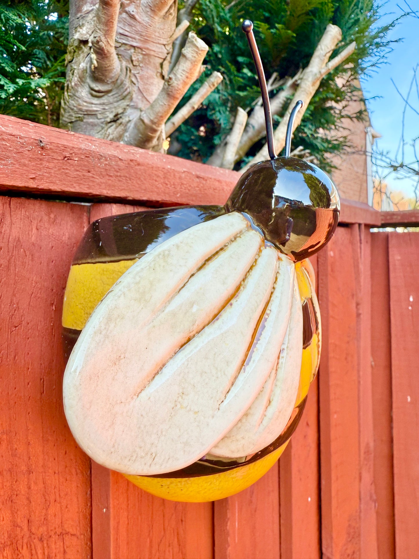 Ceramic Wall Bee Planter