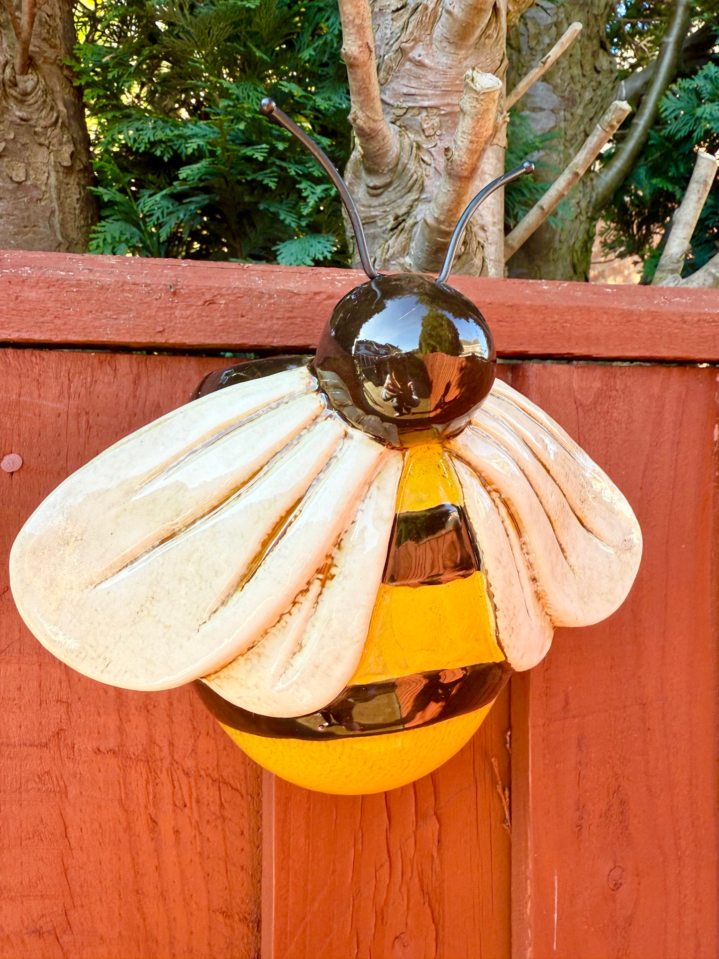 Ceramic Wall Bee Planter