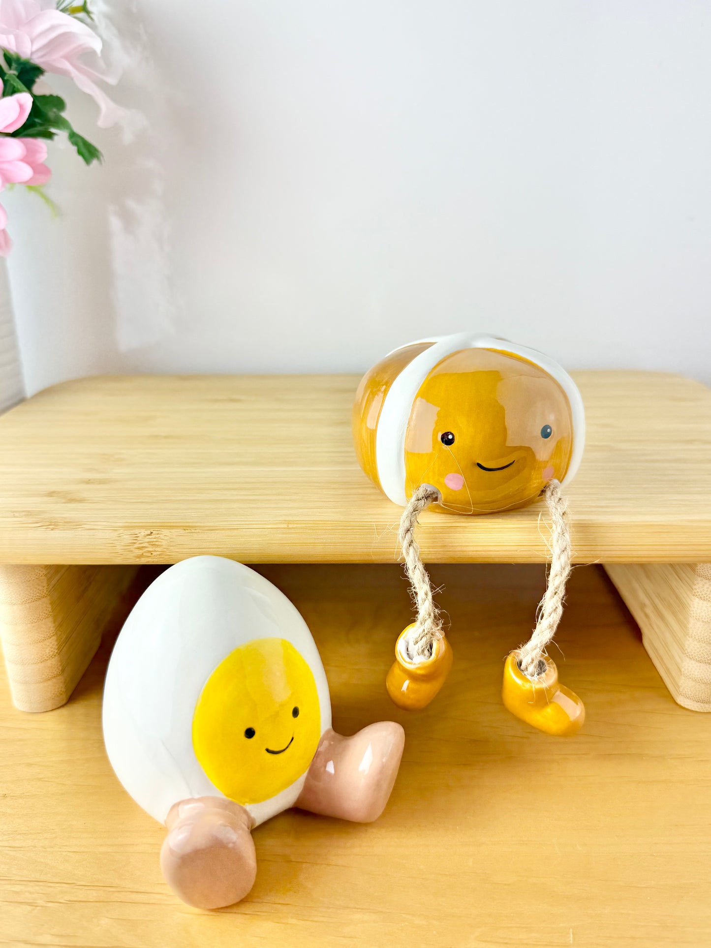 Ceramic Sitting Egg