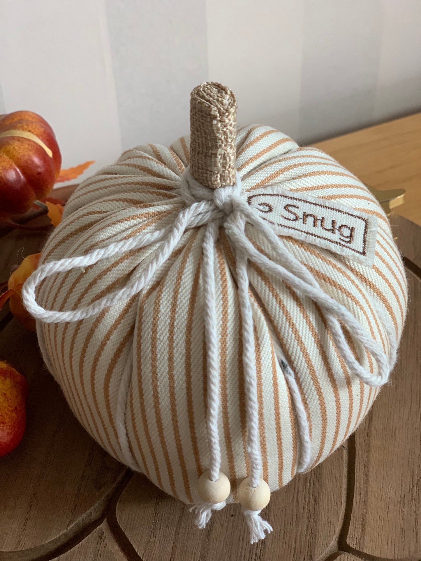 Autumn Fabric Pumpkins