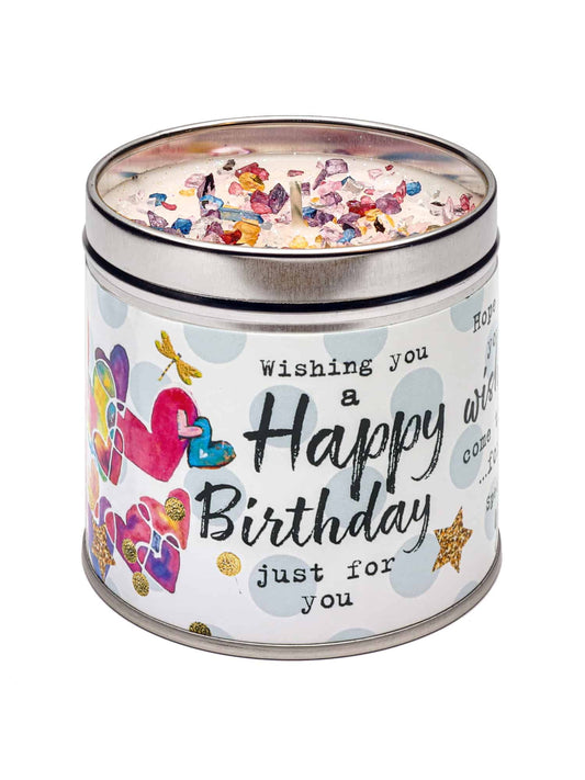 Wishing You a Happy Birthday Candle