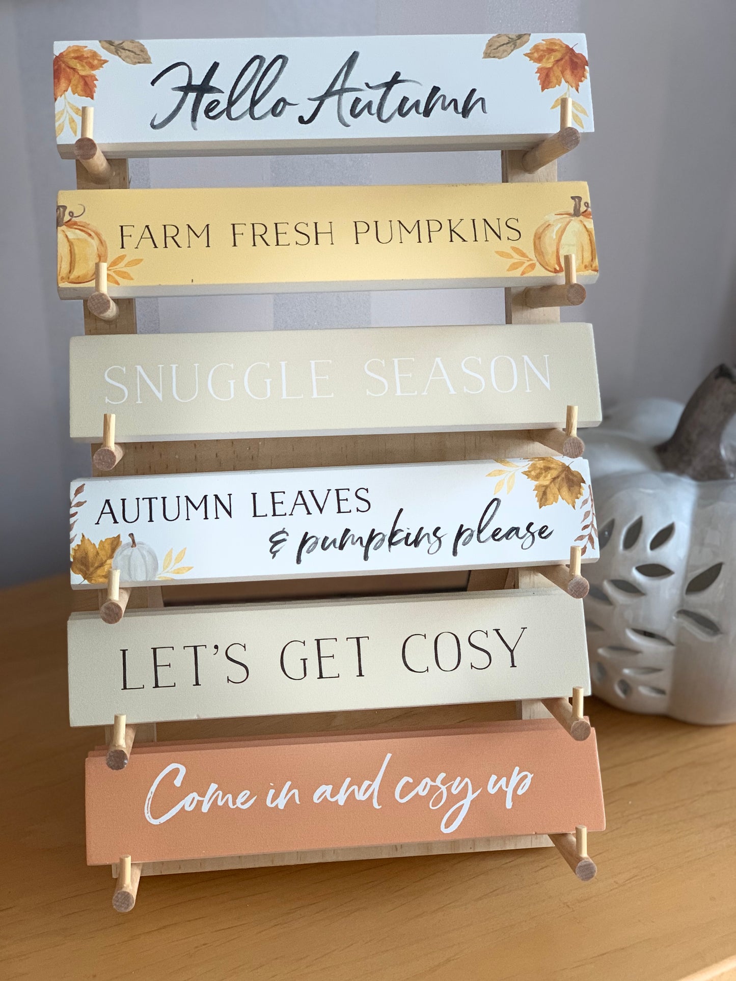 Autumn Block signs