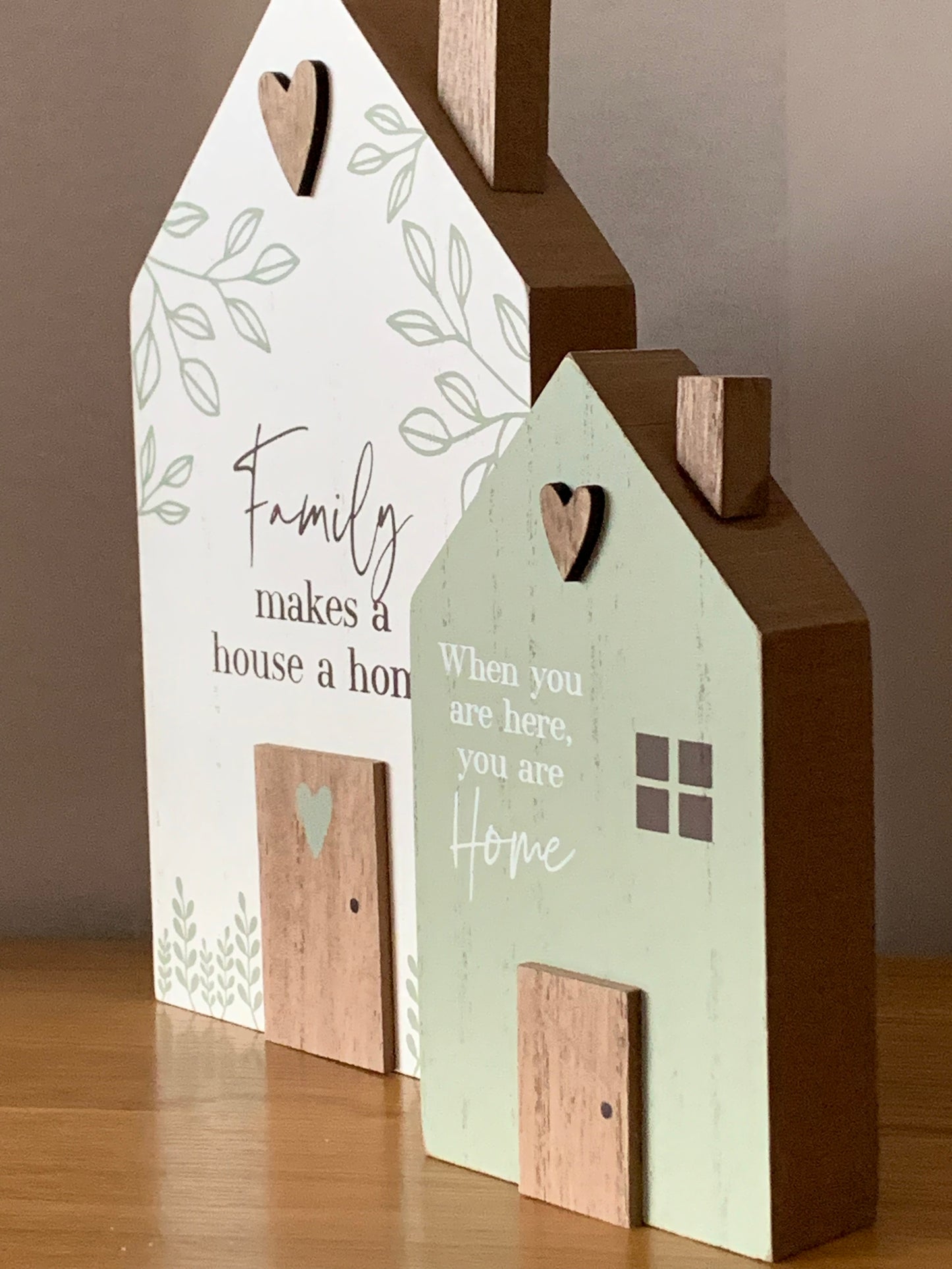 When you are here you are Home sign