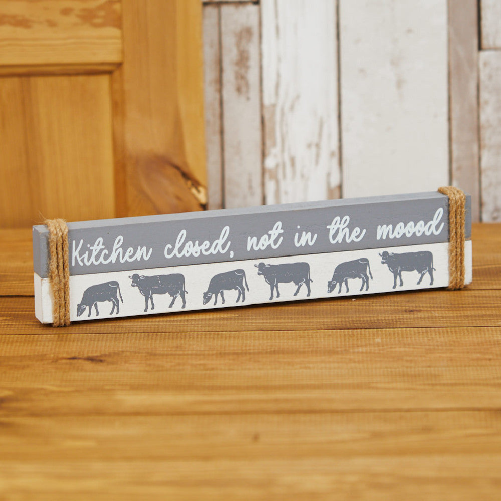 Kitchen Closed Wooden Block