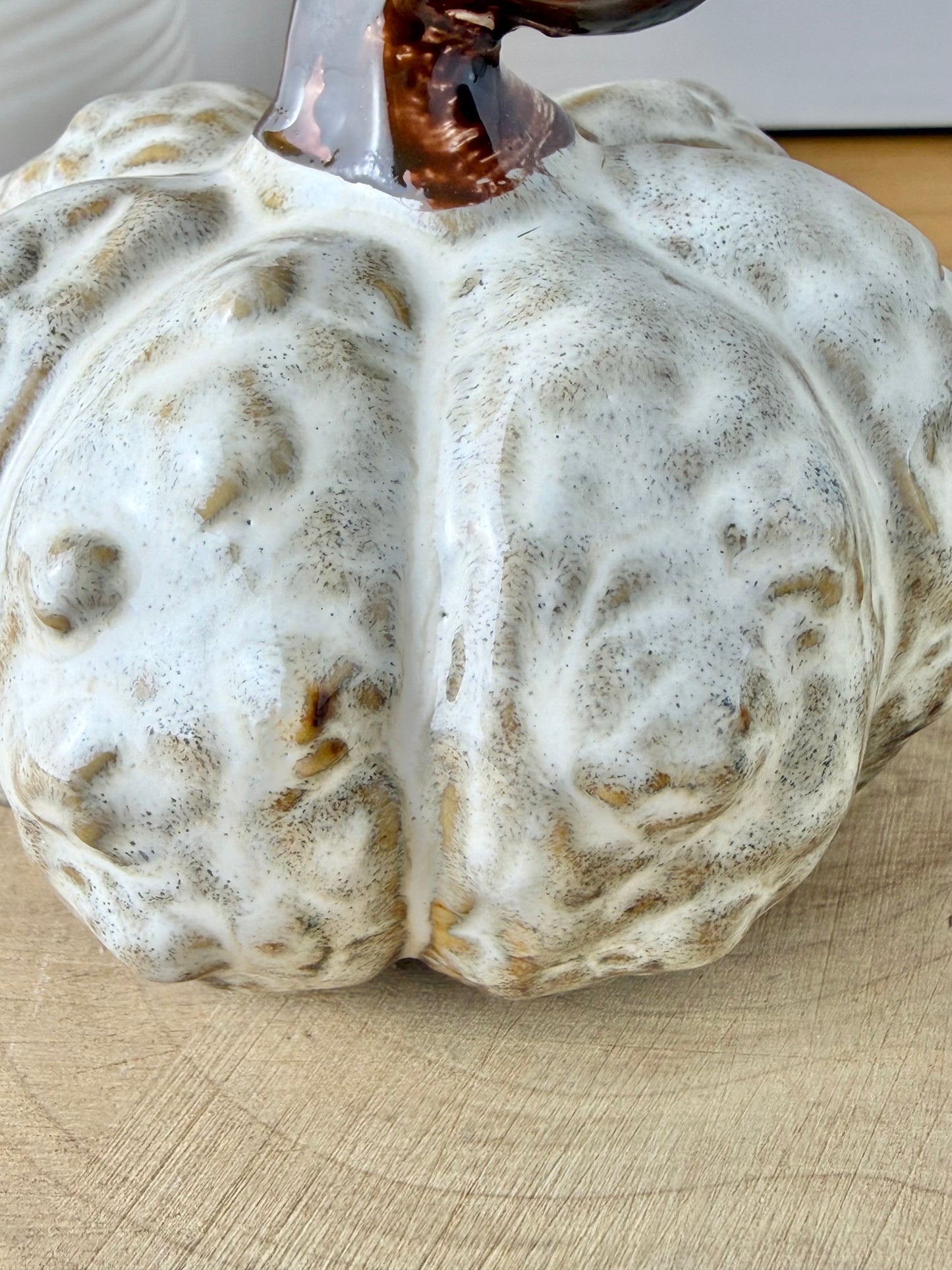 Glazed Pumpkin Ornaments - 2 sizes