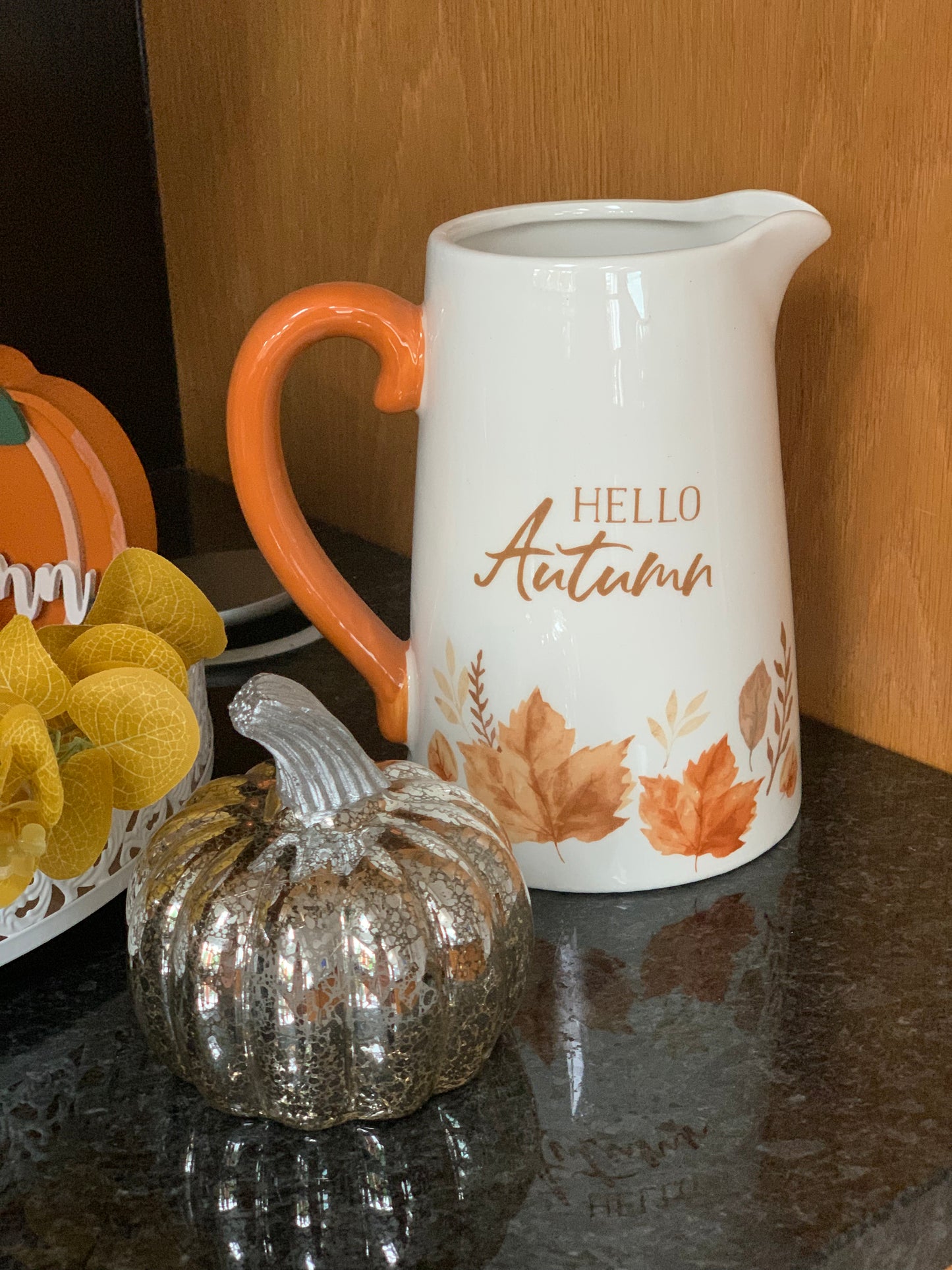Hello Autumn Jug