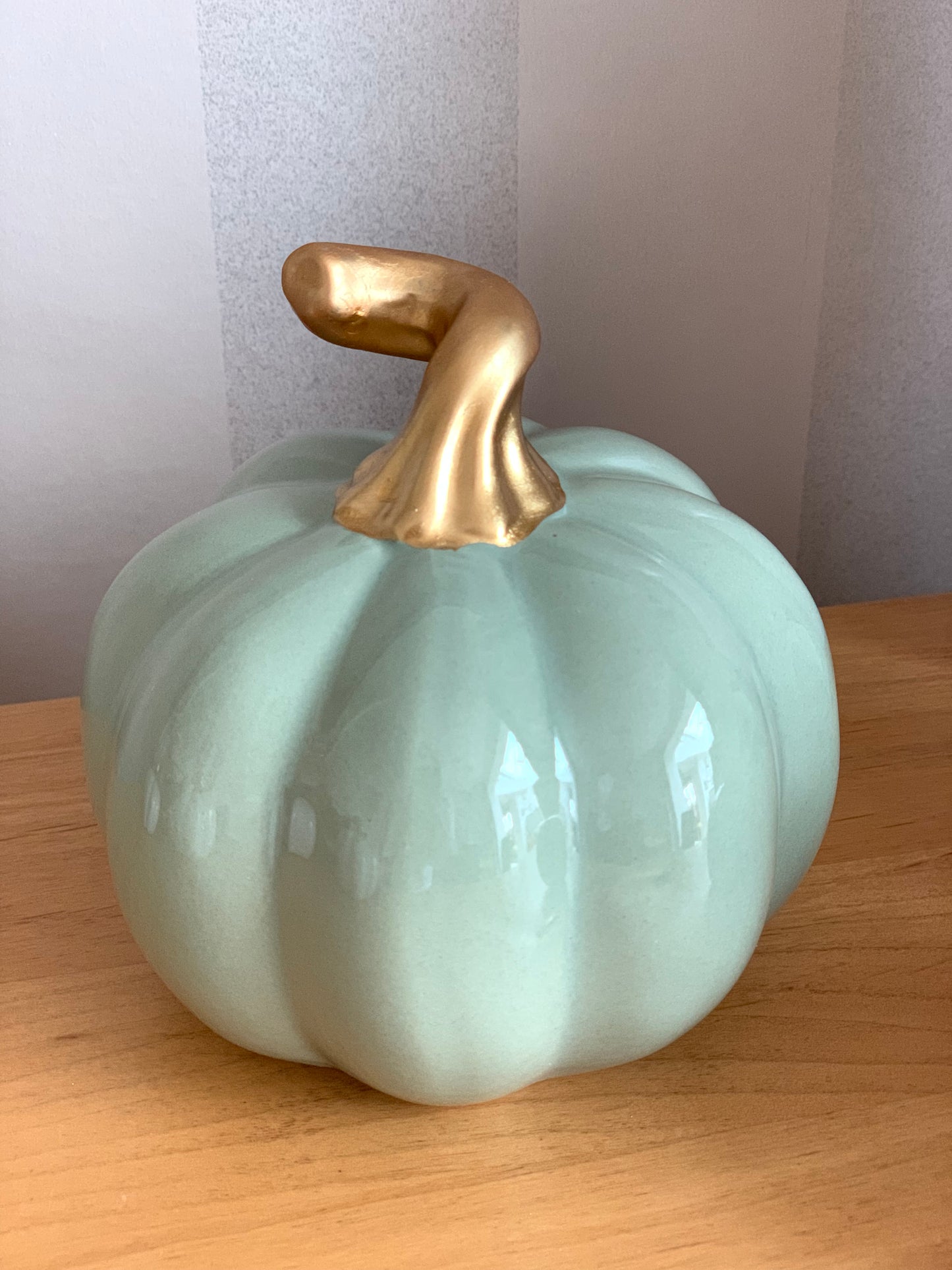 Ceramic Green Pumpkin - Medium & Small