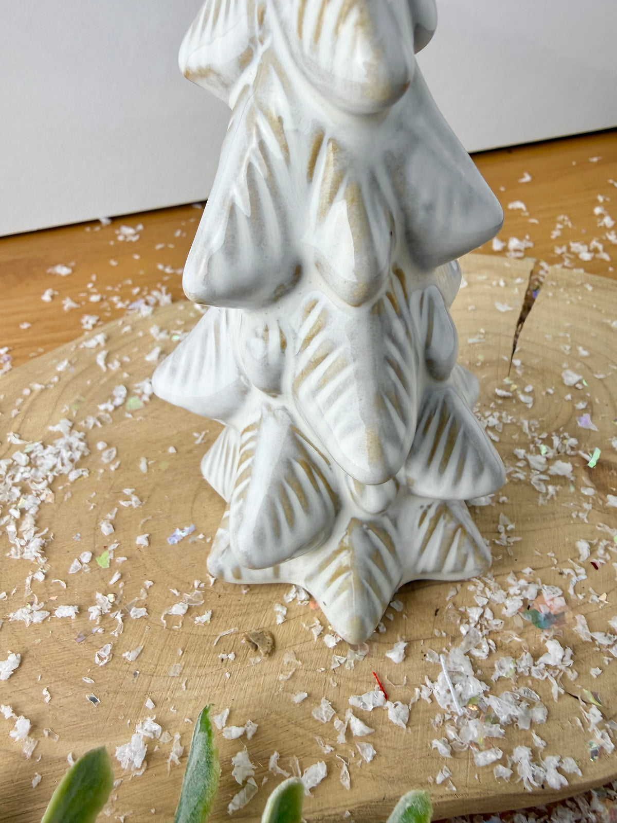 White Christmas Tree Ornament