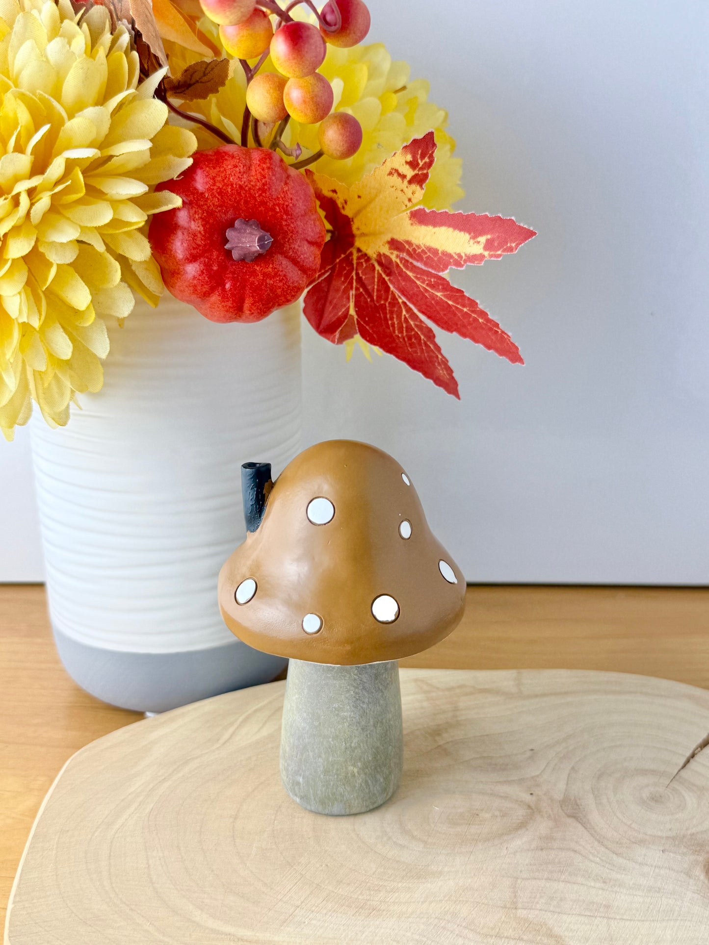Brown Mushroom House