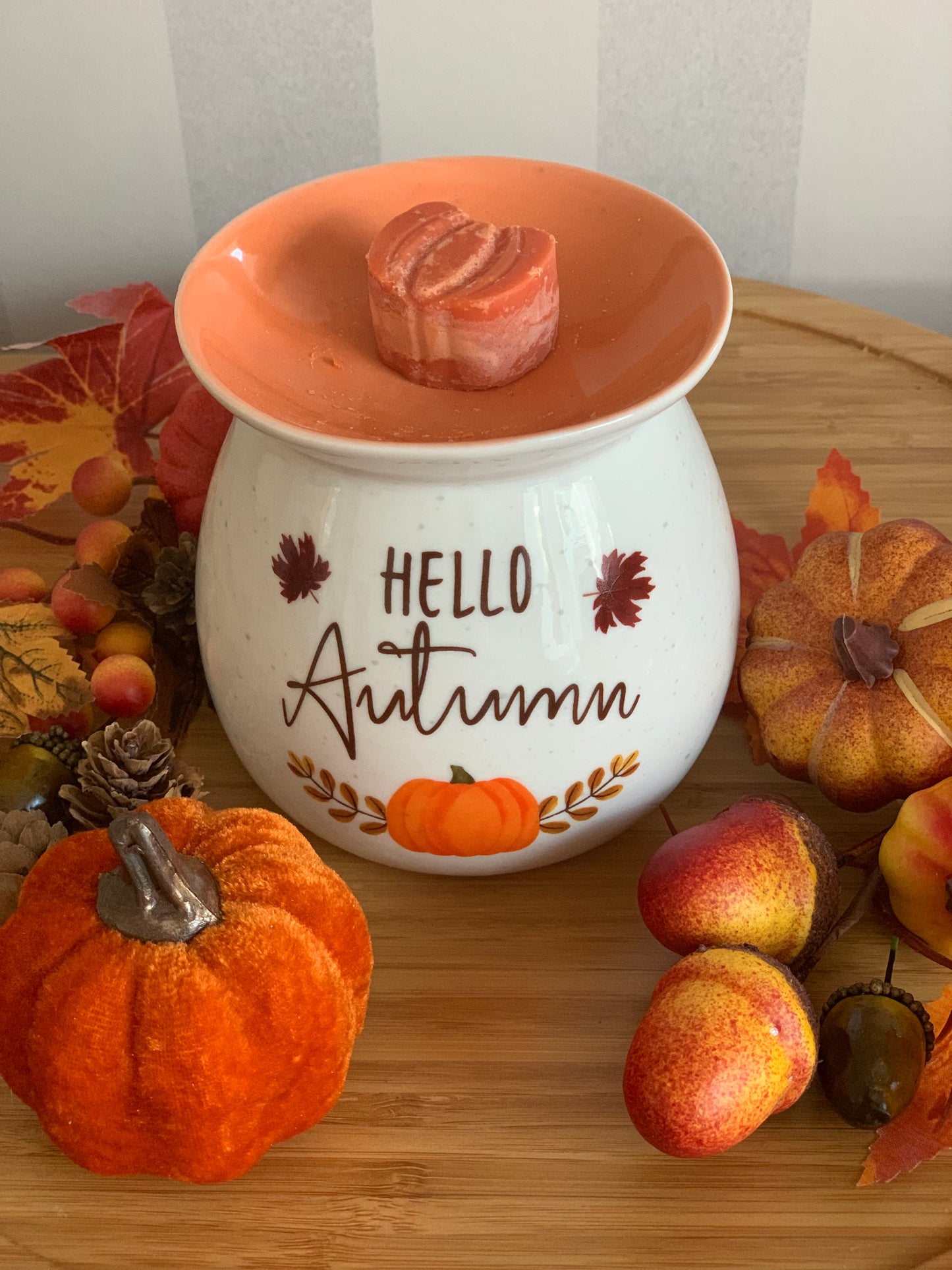 Hello Autumn Wax Melt Burner