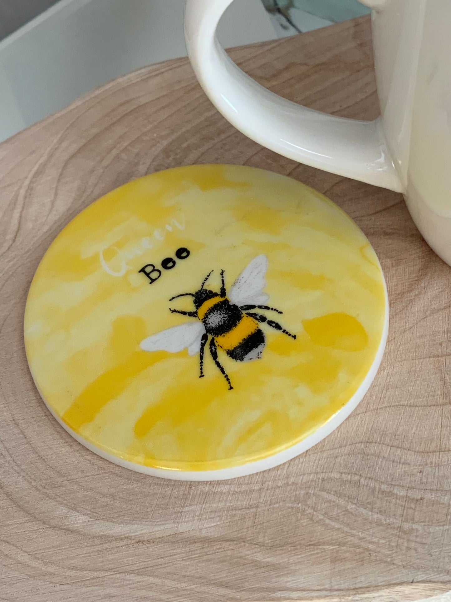 Queen Bee mug & coaster set