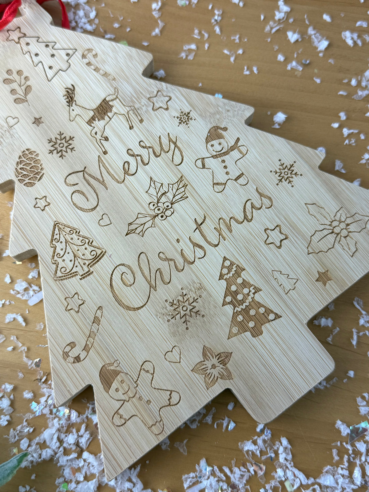 Christmas Tree Cheese Board