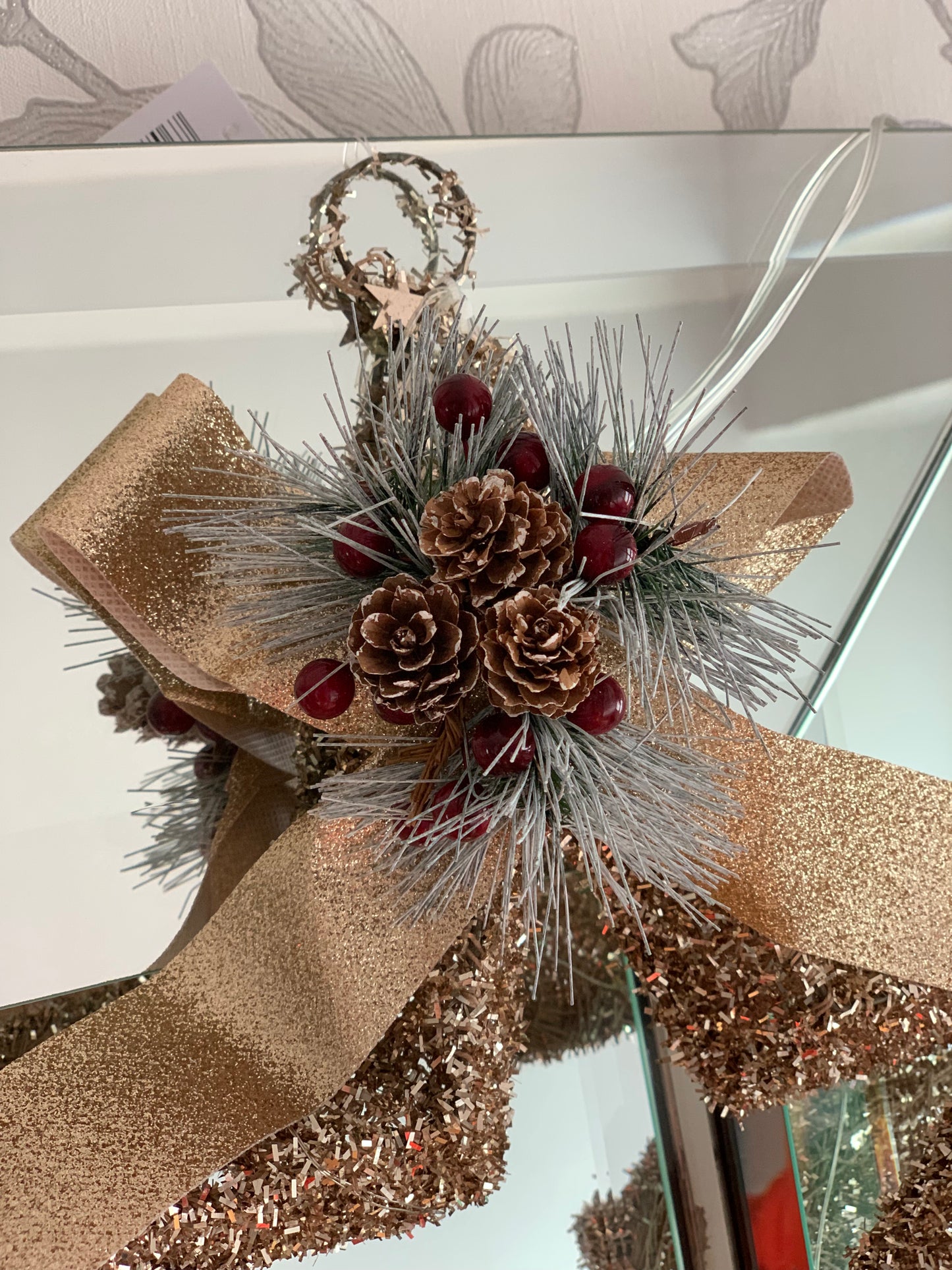 Christmas Open Star Gold