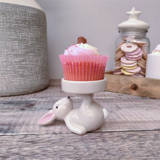 Ceramic Rabbit Cupcake Holder