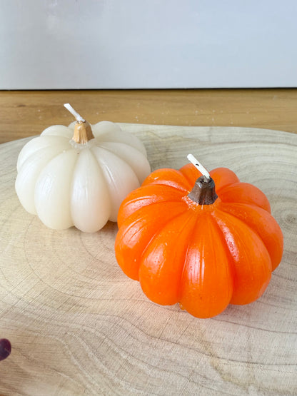 Set of 2 Pumpkin Candles
