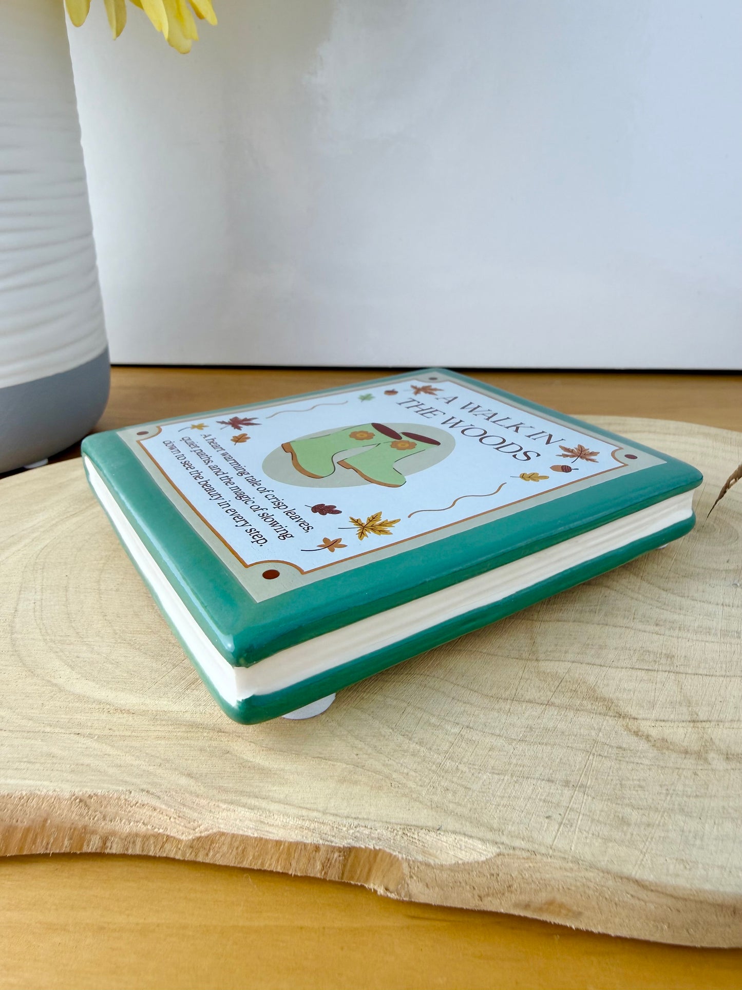 Cosy Chapter Ceramic Coaster - 3 designs