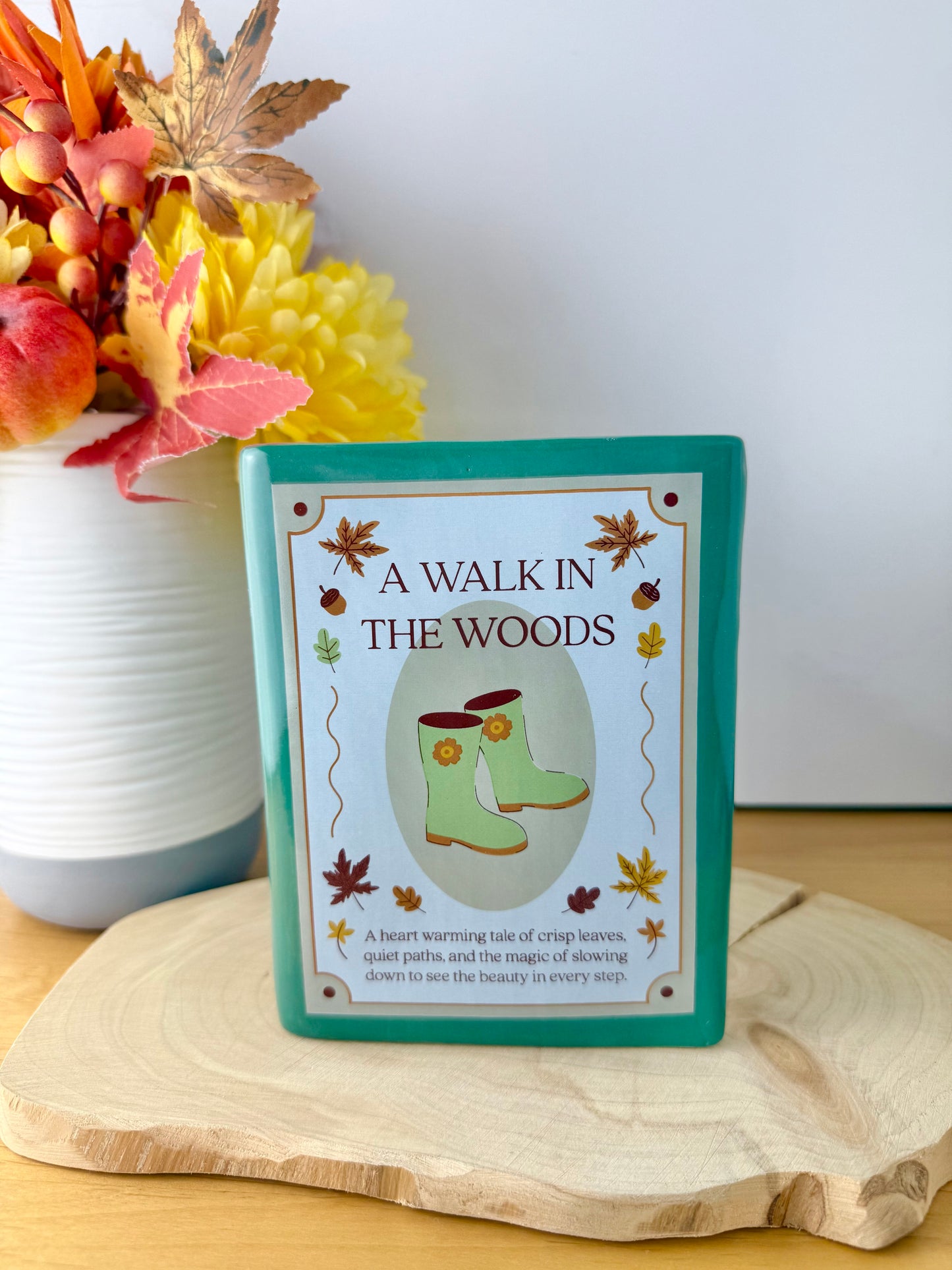 Cosy Chapter Decorative Vase - A Walk in the Woods