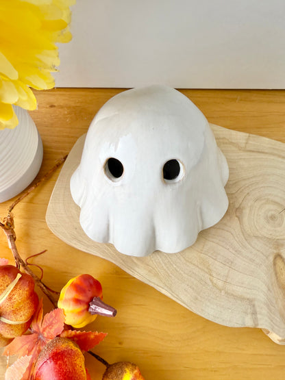 Light up Ceramic Ghost - 2 sizes