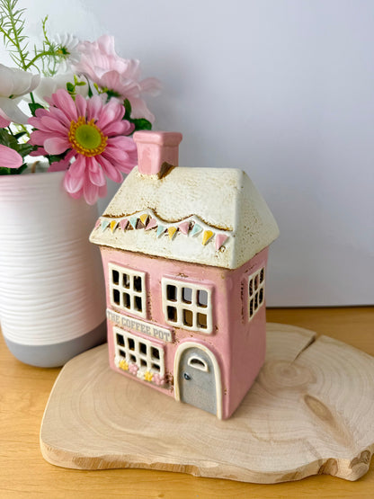 Village Pottery The Coffee Pot Tea Light Holder