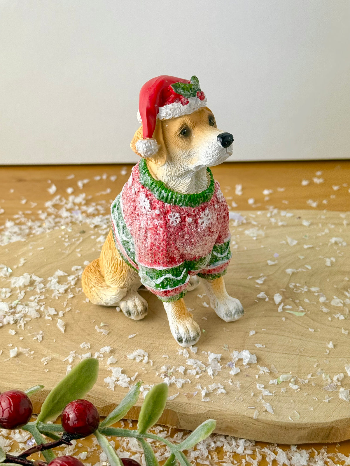 Santa Paws Festive Christmas Dog Ornaments - 4 designs