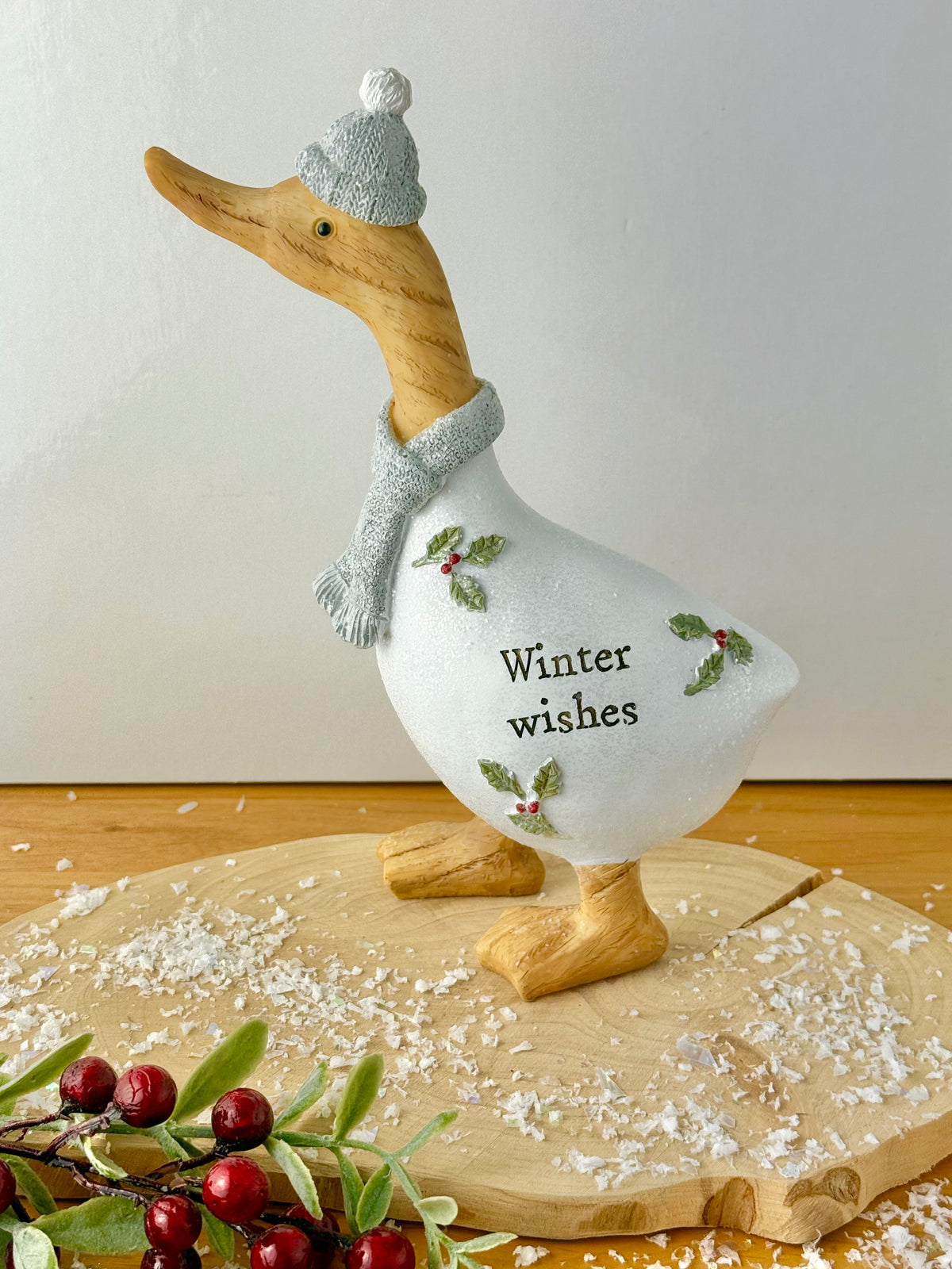 Christmas Sentiment Ducks