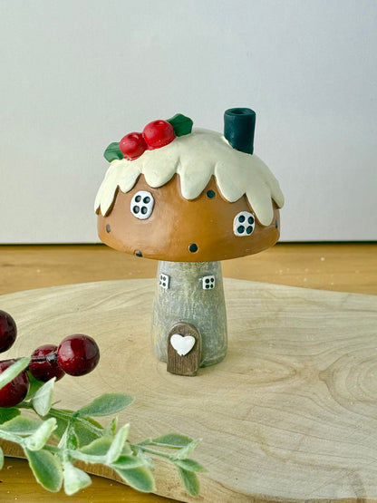 Christmas Pudding Mushroom