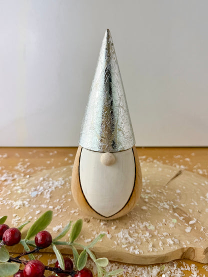 Silver Santa Gonk