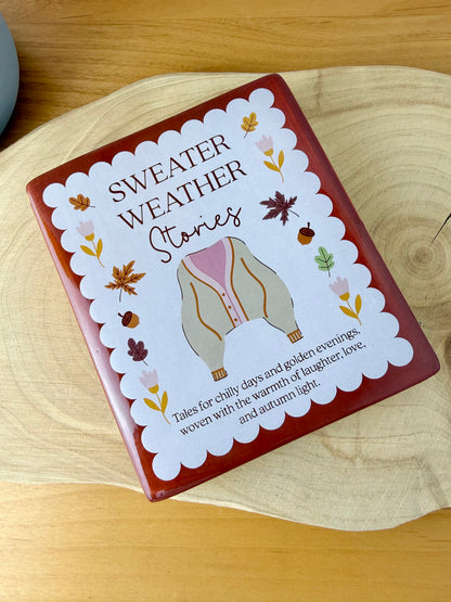 Cosy Chapter Ceramic Coaster - 3 designs