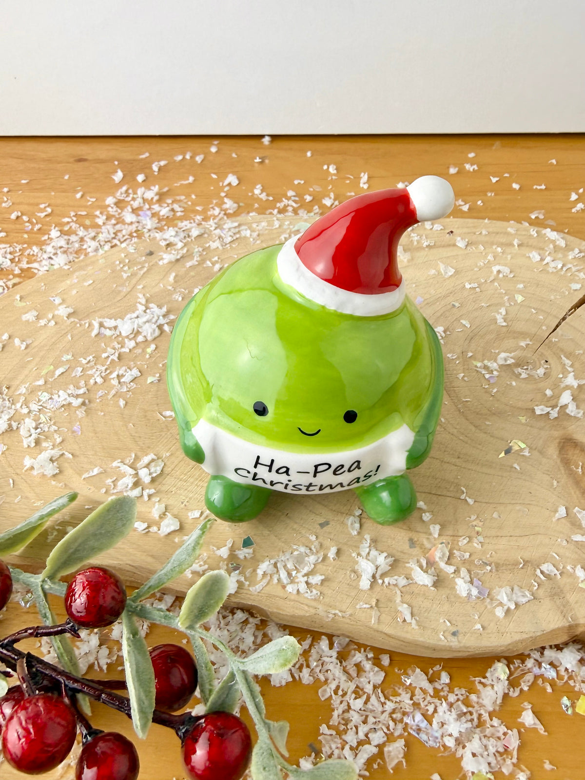 Ha-pea Christmas Ceramic figure