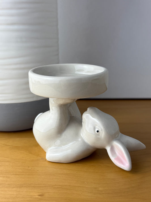 Ceramic Rabbit Cupcake Holder