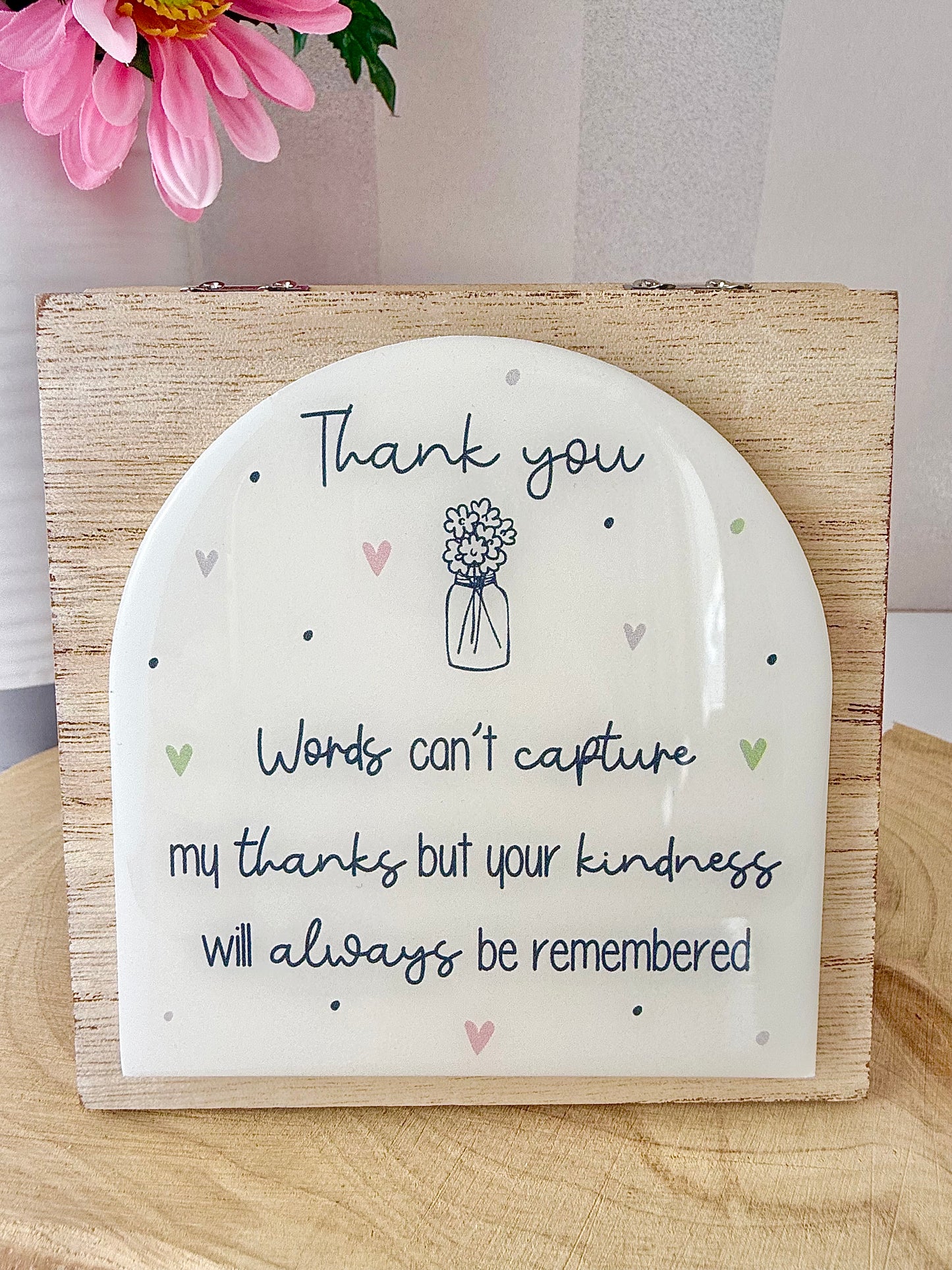 Gracefully Gifted - Wooden Sentiment Plaques - 6 designs