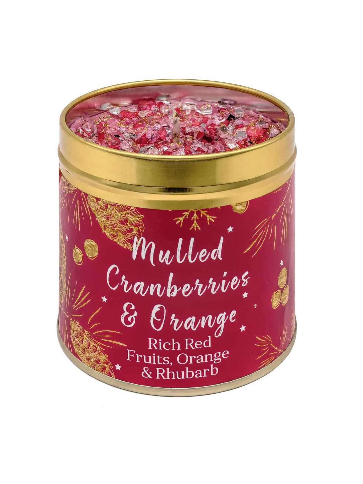 Christmas Elegance Candle - Mulled Cranberries & Orange