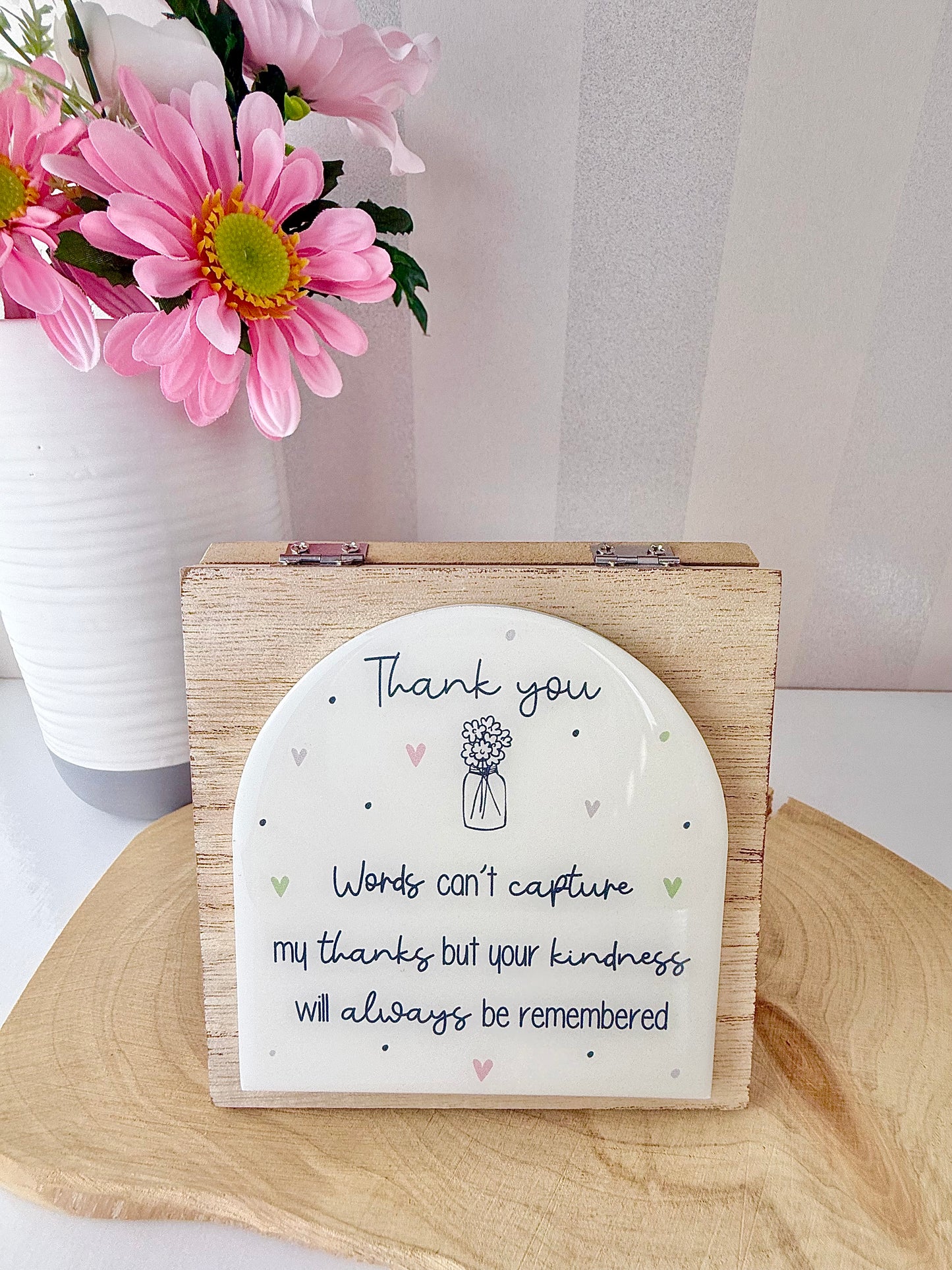 Gracefully Gifted - Wooden Sentiment Plaques - 6 designs